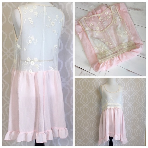 *LAST ONE!* Cotton Candy Babydoll Layering Tunic - Picture 3 of 8